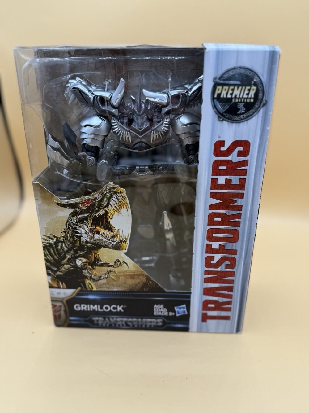 Transformers The Last Knight Premier Edition Grimlock Voyager Class Figure